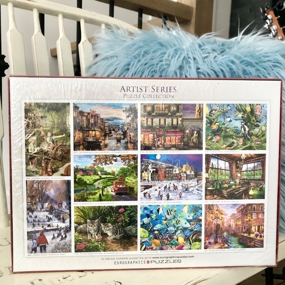 Puzzle, After School Fun, Skating, Hockey Puzzle, 1000 Pieces, New - Picture 2 of 6